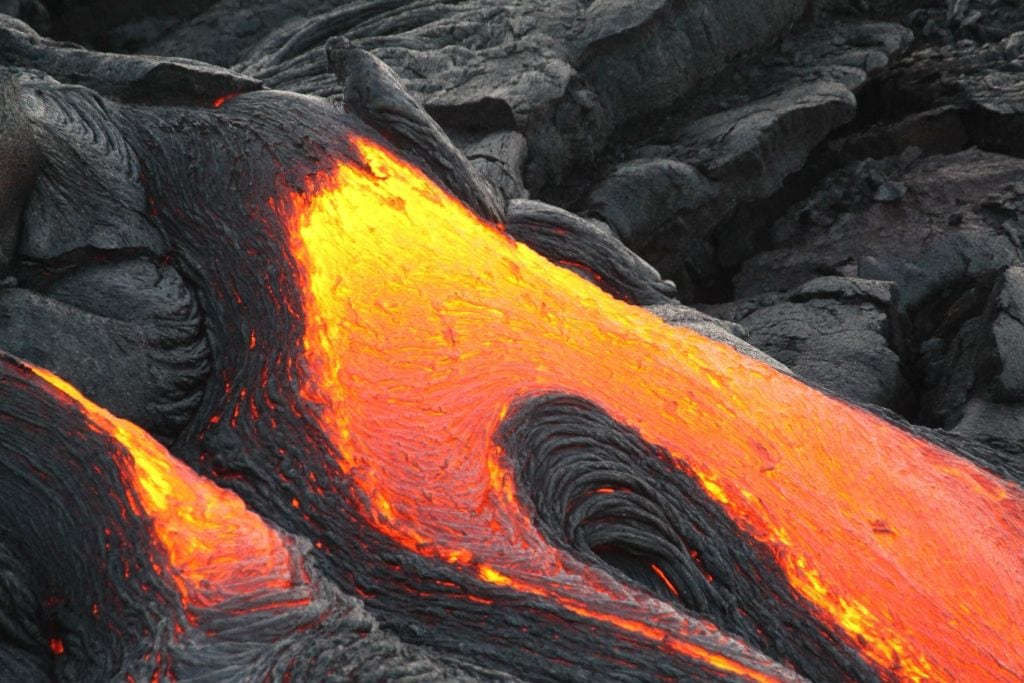 Come è fatta la Terra, il magma ne è una dimostrazione.