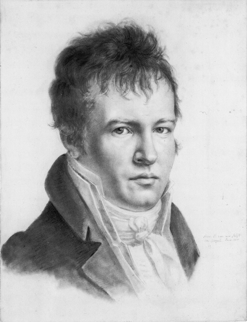 Alexander von Humboldt, uno dei padri fondatori della biogeografia.